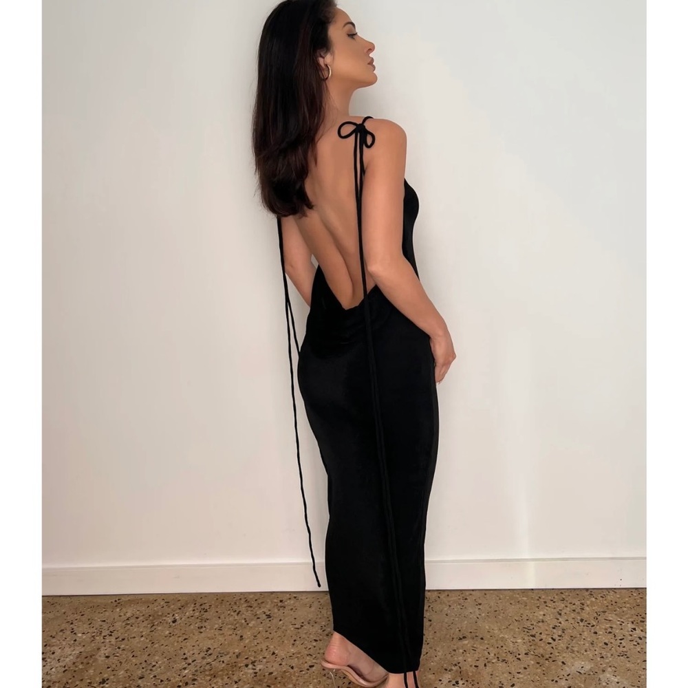 (New) Melani the Label - Black Pia Dress (Small)